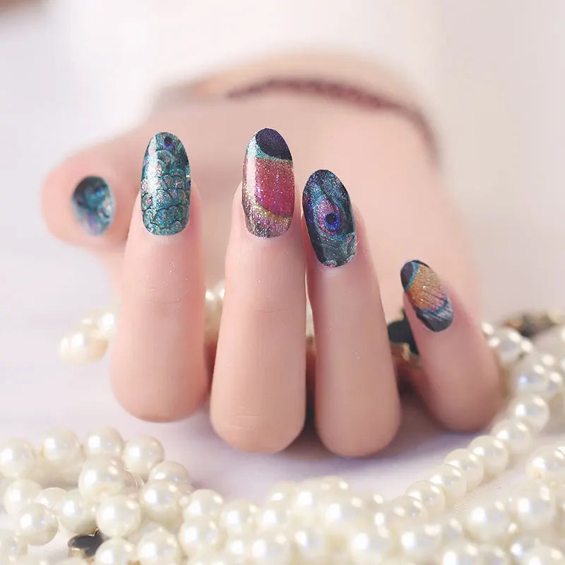 Custom Nail Sticker Hot Sales 2026 Heat Transfer