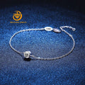 Grace Bangle D Color Vvs1 Moissanite Bangle Bracelet Wholesale Ladies 925 Silver Moissanite Bracelets Women