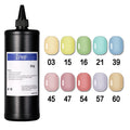 Jelly Nude Pink Nail Polish Nail Painting Nail Gel Polish Wholesale 1 Kg OEM Gel Polish Private Label