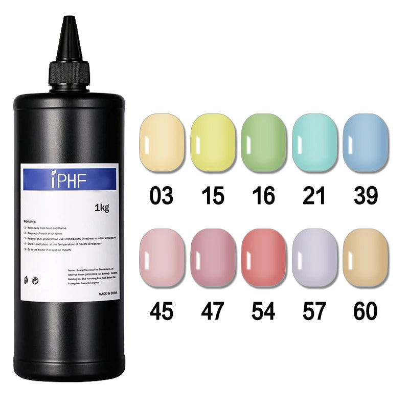 Jelly Nude Pink Nail Polish Nail Painting Nail Gel Polish Wholesale 1 Kg OEM Gel Polish Private Label