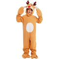 2026 Baige Boys Girls Festival Clothing Kids Christmas Reindeer Costume Children Role Play Animal Party Jumpsuit