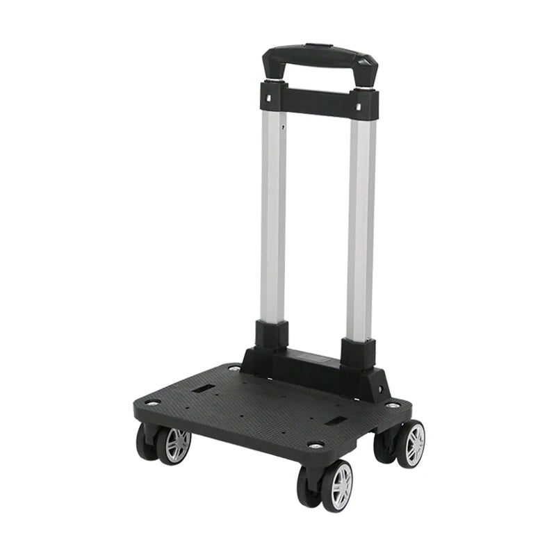 High-end Folding Telescopic Handle Bag Trolley Cart Wheeled Portable Pet Bag Trolley Cart