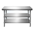 Stainless Steel Commercial 3 Layers Worktable