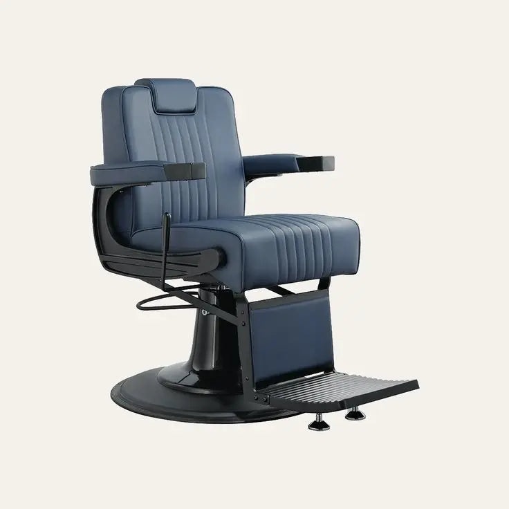 Black Barber Chair Wholesale Barber Shop Chair for Men Barber Furniture Recliner Chair for Shaving