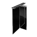 Transparent Acrylic and Plexiglass T-Shaped Support Foot for Table Legs Celebrated by Internet Rock for Furniture Enhancement