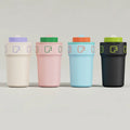 China Manufacturer Travel Mug with LED Temperature Display and Straw