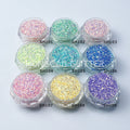 Bulk Polyester Glitter Chameleon Fine Nail Arts Glitter Wholesale Epoxy Resin Holographic Iridescent Christmas Decorations