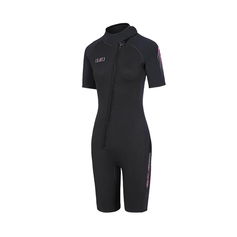 Hot Selling 3MM Thickness Diving Suit Front Zipper Wetsuit and Romper Neoprene Wetsuit Soft and Warm Diving Suit