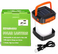 Folding Portable Led Camping Lighting Outdoor Lantern Lamp Solar Rechargeable Multifunction Emergency LED Camping Lamp Light