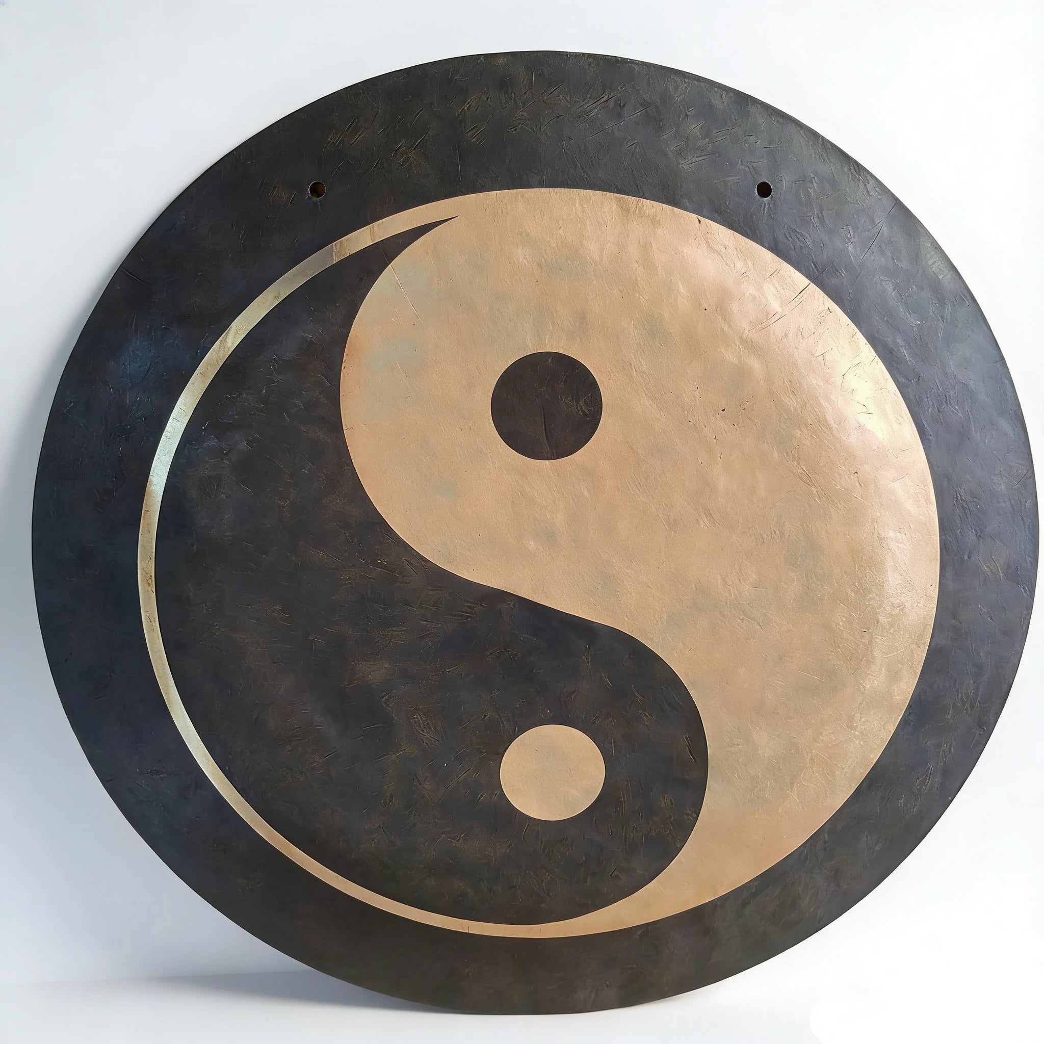 Long Vibration Chinese Handmade Yinyang Taichi Wind Feng Gong  for Sound Heath