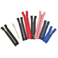 Wholesale Manufacturers Customized YG Metal Zipper Closed End Brass Metal Zipper for Garments Jackets Coats Bags Sewing Crafts