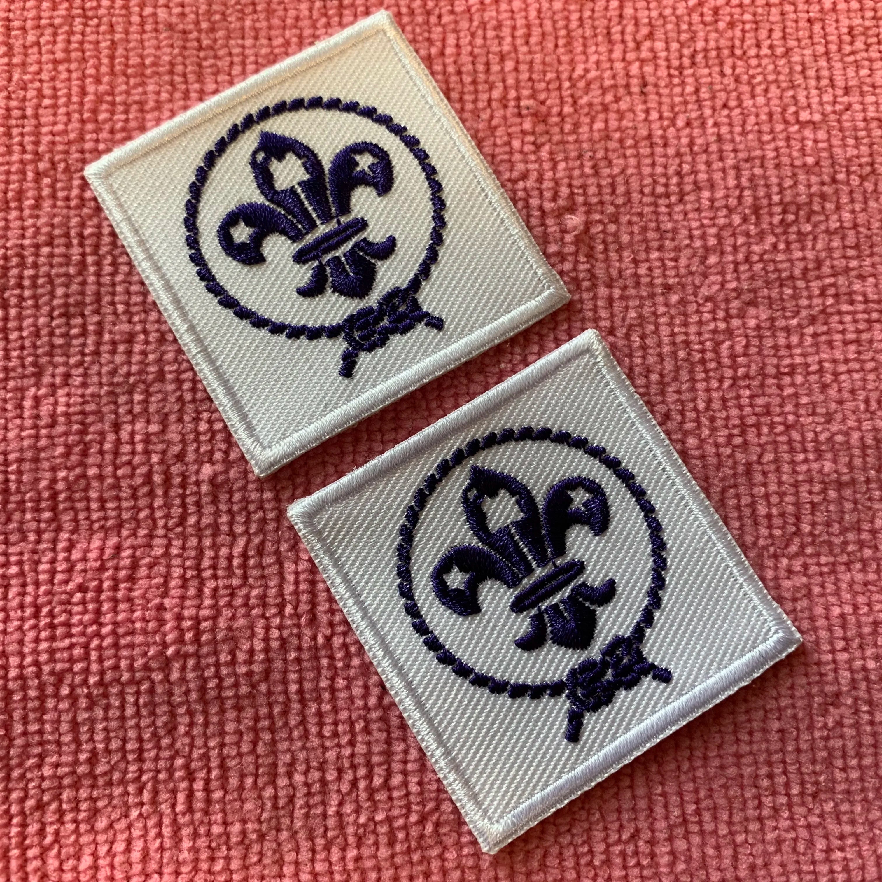 Direct Factory Outdoor Clothing Embossed Embroidery Patchcheap Price Sewing on Twill Embroidery Label