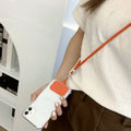 Universal  Phone Lanyard Strap with Patch Adjustable Nylon Neck Strap Necklace Phone Strap Chain