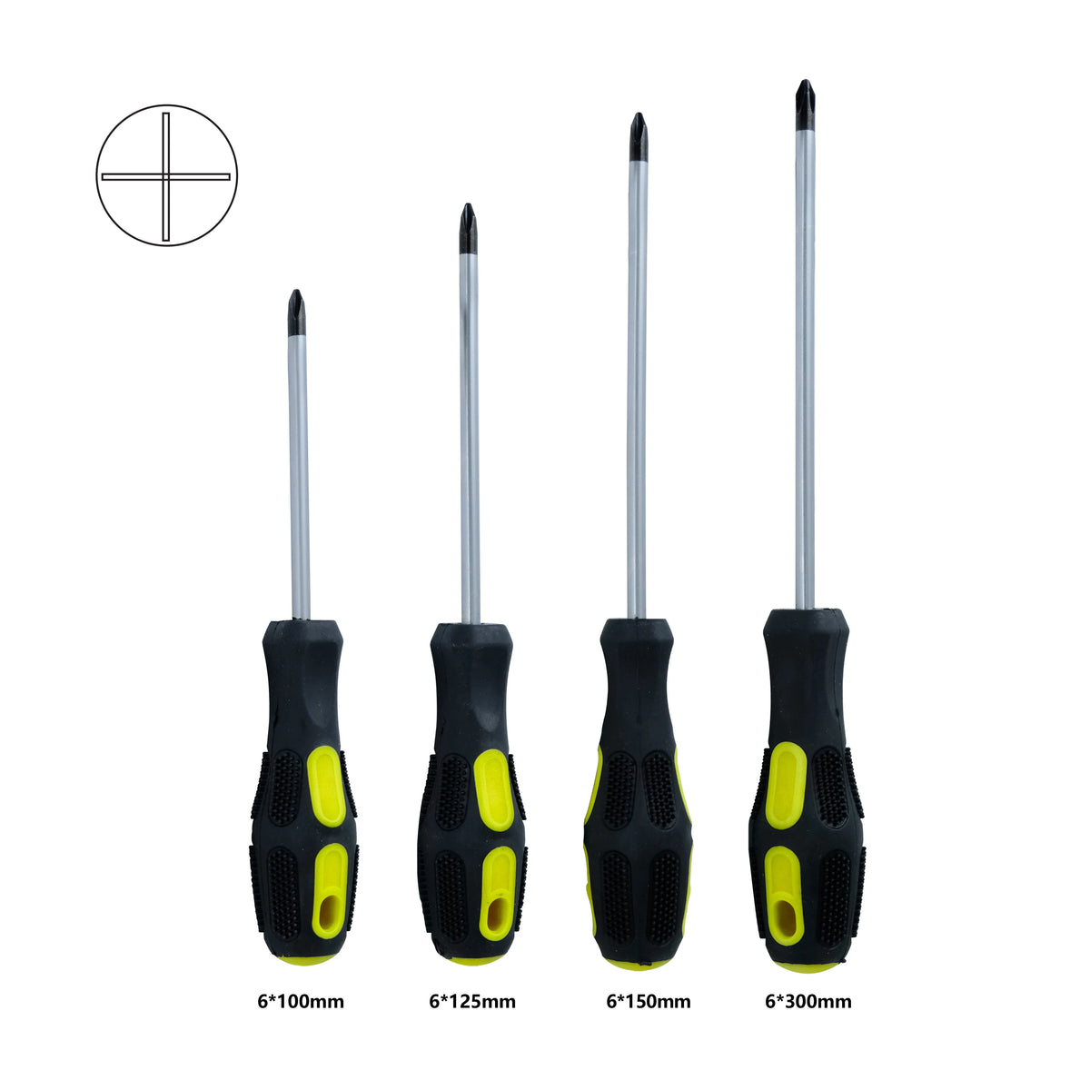 Slotted Magnetic Screwdriver Flat/Cross Head Screwdriver Manual Household Repair Tool Phillips Slotted Screwdrivers