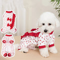 OEM ODM Small Dogs Coat Chihuahua Puppy Jacket Polyester Pet Sweater with Printed Pattern Dog Clothes Jumpsuit