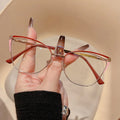 2025 New Arrival Women Metal Eyeglasses Spectacle Frame Anti Blue Light Optical Glasses Frame