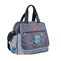Deellt Best Seller Waterproof Nylon Printed Tote Diaper Bag Mommy Handbag with Good Price