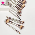 Custom logo Makeup Brushes / Double-end Private Label Makeup Brush Set