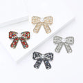 Luxury Jewelry Stylish Bow Pins Broches Rhinestone Pearl Bowknot Brooch Clothing Accessories Brooch