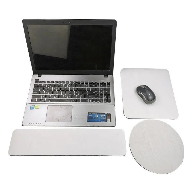 Blank White for Sublimation Gaming Mouse Pad Natural Rubber Blank Mouse Pad Gaming Mouse Pads