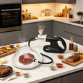 2-in-1 Food & Cocktail Whiskey Cold Smoker Infuser & Vacuum for Home Restaurant Barbecue with Adjustable Speed Low Noise