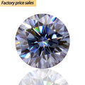 Redleaf  Loose Moissanite Diamonds Synthetic Moissanite Jewelry GRA VVS Blue Grey Moissanite Customized Stone Cut