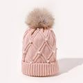 10CM Luxury Designer Winter Hats for Woman Warmly Pompom Beanies