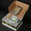 Wholesale Custom Matcha Tea Set Accessories Bamboo Whisk Ceramic Bowl Matcha Whisk Kit Set Tool Gift Box