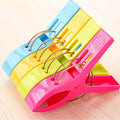 L0085 Windproof Quilt Clothes Clip Strong Clip Windproof Plastic Drying Quilt Clip Clothespin Drying Bed Sheets