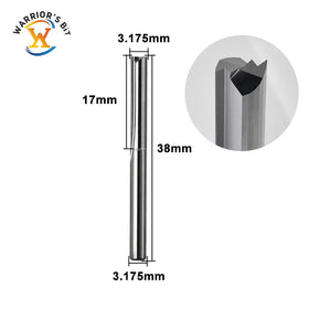 Customizable Tungsten Carbide Router Bit for MDF Board CNC Twin Flutes Straight Bit OEM and ODM Supported