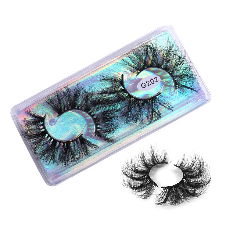 FX-S274False Eyelashes Faux Natural Mink Lashes 2 Pairs Fluffy Full Strip Eyelashes Anime OEM ODM Eye Lashes Wholesale Supplier