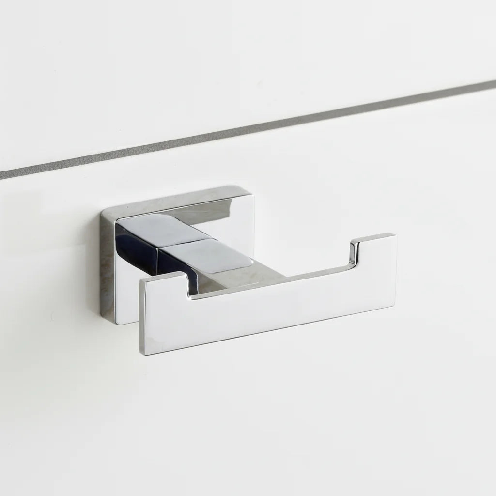 Modern Eco-Friendly Multifunction Wall-Mounted Zinc Alloy Coat Hook for Clothing and Towel Organization