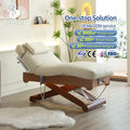 Customizable OEM Durable Electric Facial Bed Adjustable Height Luxury Modern Design for Salon Backrest Included-DMC19 Factory