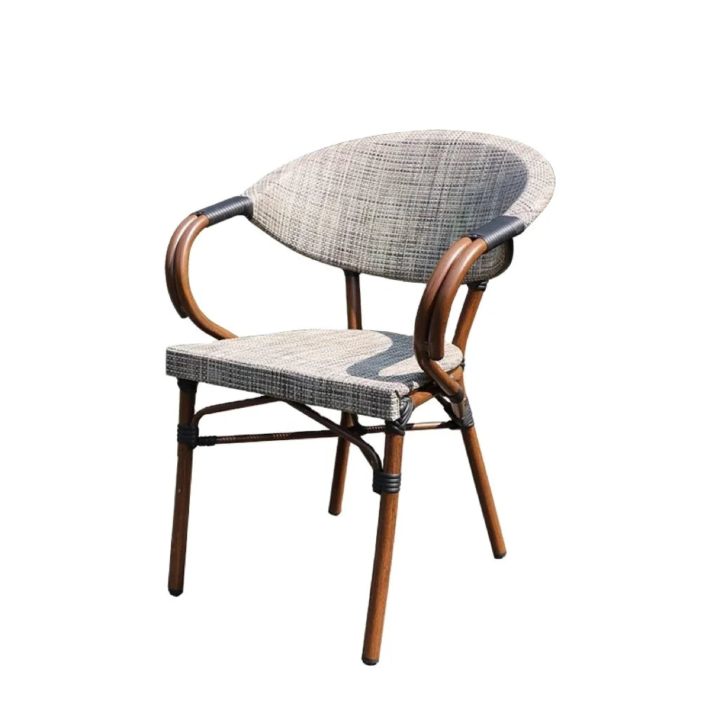 Outdoor Rattan Chair Small Table Chair Courtyard Outdoor Balcony Leisure Combination Outdoor Coffee Shop Rattan Chai