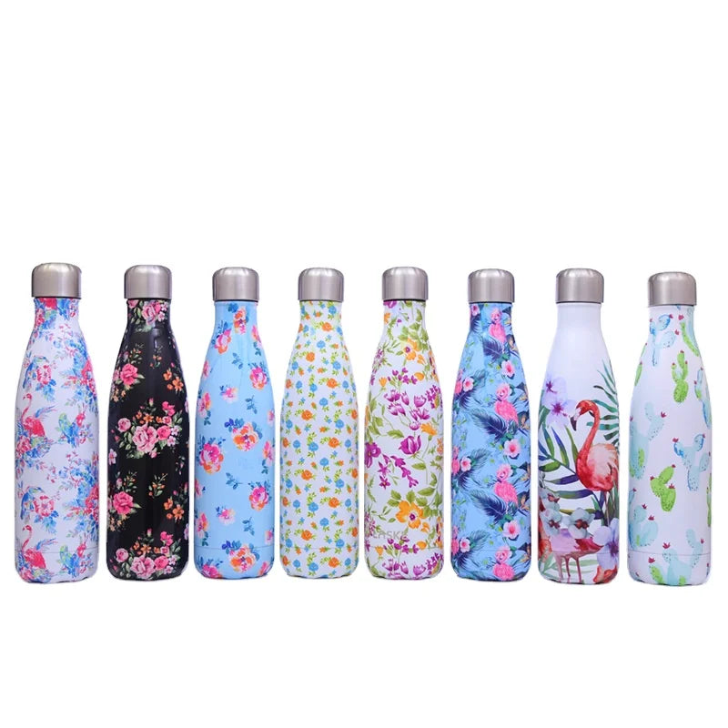 Madou Custom Double Walled Stainless Steel Water Bottle Cola Shape Insulated Sports Thermos for Gym and Party Reusable