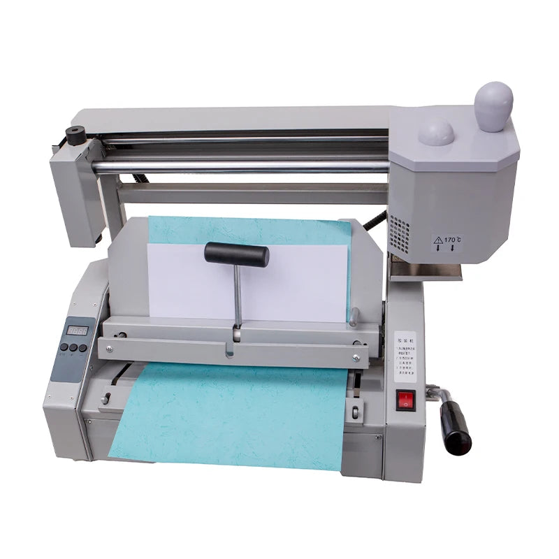 Factory CG30 Automatic Desktop Hot Melt Glue Book Hardcover Binder Book Binding Machine