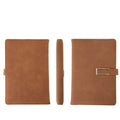 Wholesale Journal Planners and Notebooks Custom logo Notebook Cover Leather with Metal Button