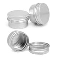 Mini Empty Round Cosmetic Cream Aluminium Lip Balm Jar Round Aluminum Jar Empty Box Tin Can
