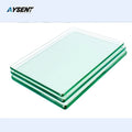 Custom 10mm-12mm Clear Tempered Glass Competitive Price Outdoor Decorative Patterned Glass Supplier 110~180mm Armoured Tempering