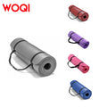 WOQI Customizable Logo Environmental Protection Ultra Thick Anti slip Sports Yoga Pilates Mat Yoga Mat