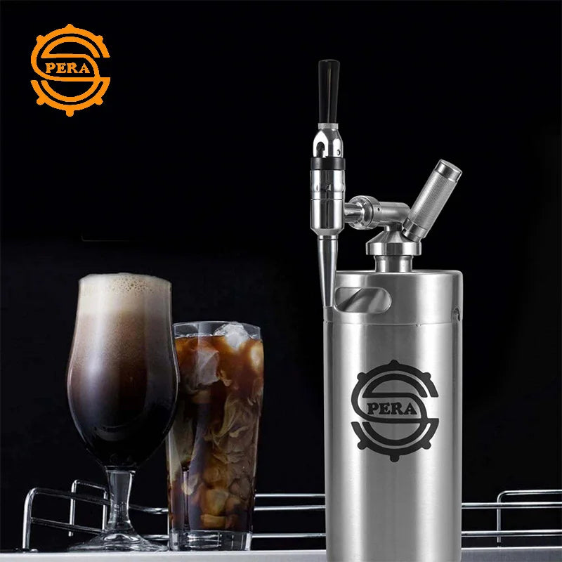 Hot Sale 2L 3.6L 4L 5L 8L 10 Liter Mini Keg Coffee Growler