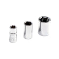KAFUWELL WT5308 3/8'' DIY Grade Socket Head Cr-V 8mm Chrome Vanadium Steel Sleeve Customizable OEM Support