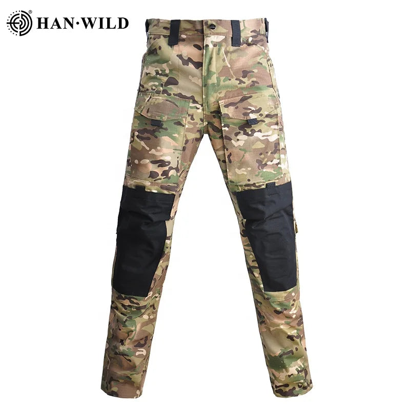 HAN WILD 6 Colors Cargo High-end Waterproof Pants Outdoor Sport Hiking Trousers