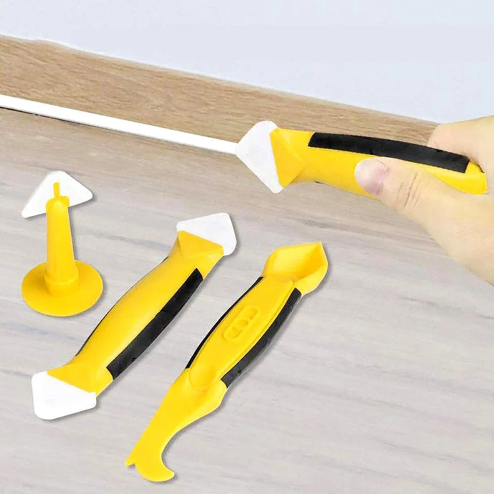 16pcs Silicone Sealant Finishing Scratch Remover Tool Caulking Tool Kit for Bathroom Kitchen