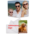 Customized Notebooks Sublimation Blank A5 A6 PU Leather Journal Notebook Cover Custom School Notebook With logo