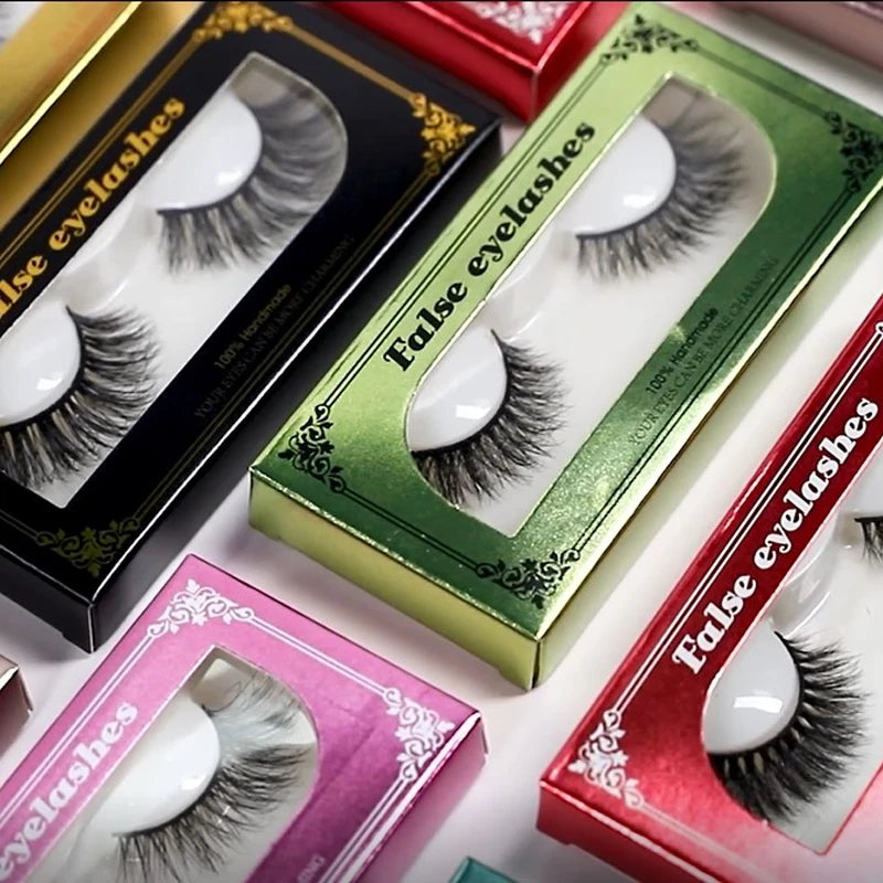 Real 3d Mink Eyelashes Natural Lashes Eye Lash Vendors Luxury Thick Full 25mm Private Label Mink Lashes