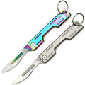 Boutique Daily Use Super Sharp Folding Blade Knife No.24 Mini Pocket Knife Portable Keychain Every Day Carry OEM Customizable