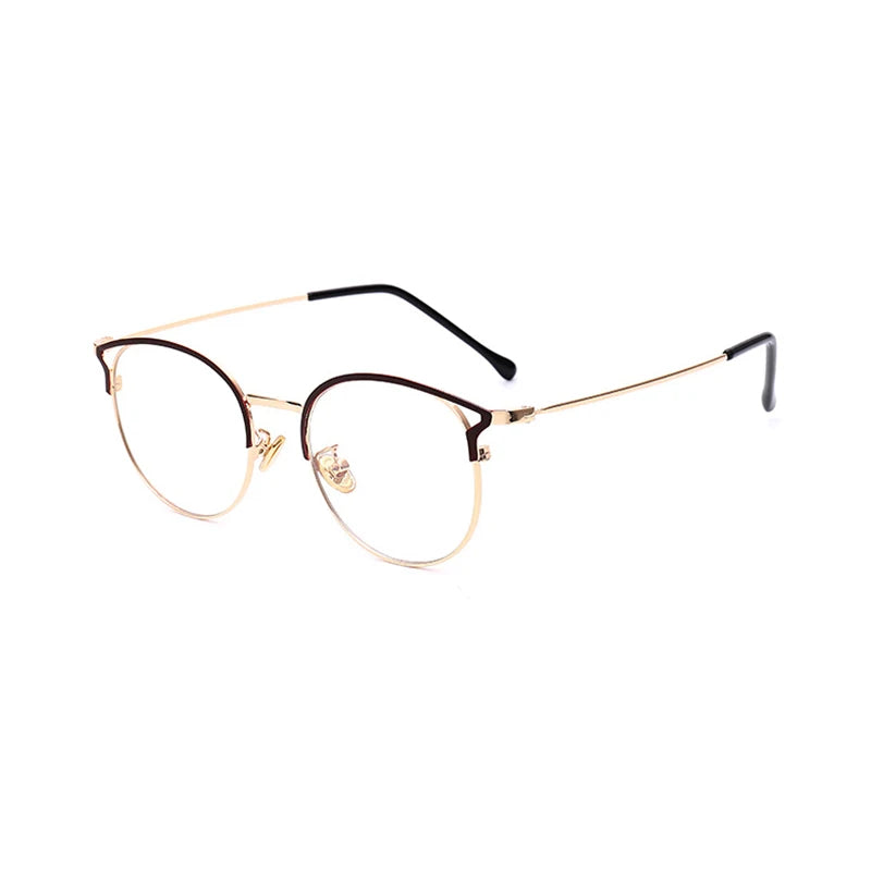 Hot Sale Unisex UV400 Metal Anti-Blue Light Computer Filter Eyeglasses Blue Light Blocking Glasses for Mobile Phones Men Women