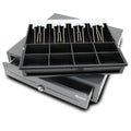 Best Selling ABS Brand Metal Cash Box for Shopping Mall Use 3-speed Safety Lock Guangdong Origin 1 Year Warranty 5 Notes 8 Coins