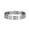 Original Men's 18K Gold and 304 Stainless Steel Bangles Tarnish-Free Fashion Jewelry for Making